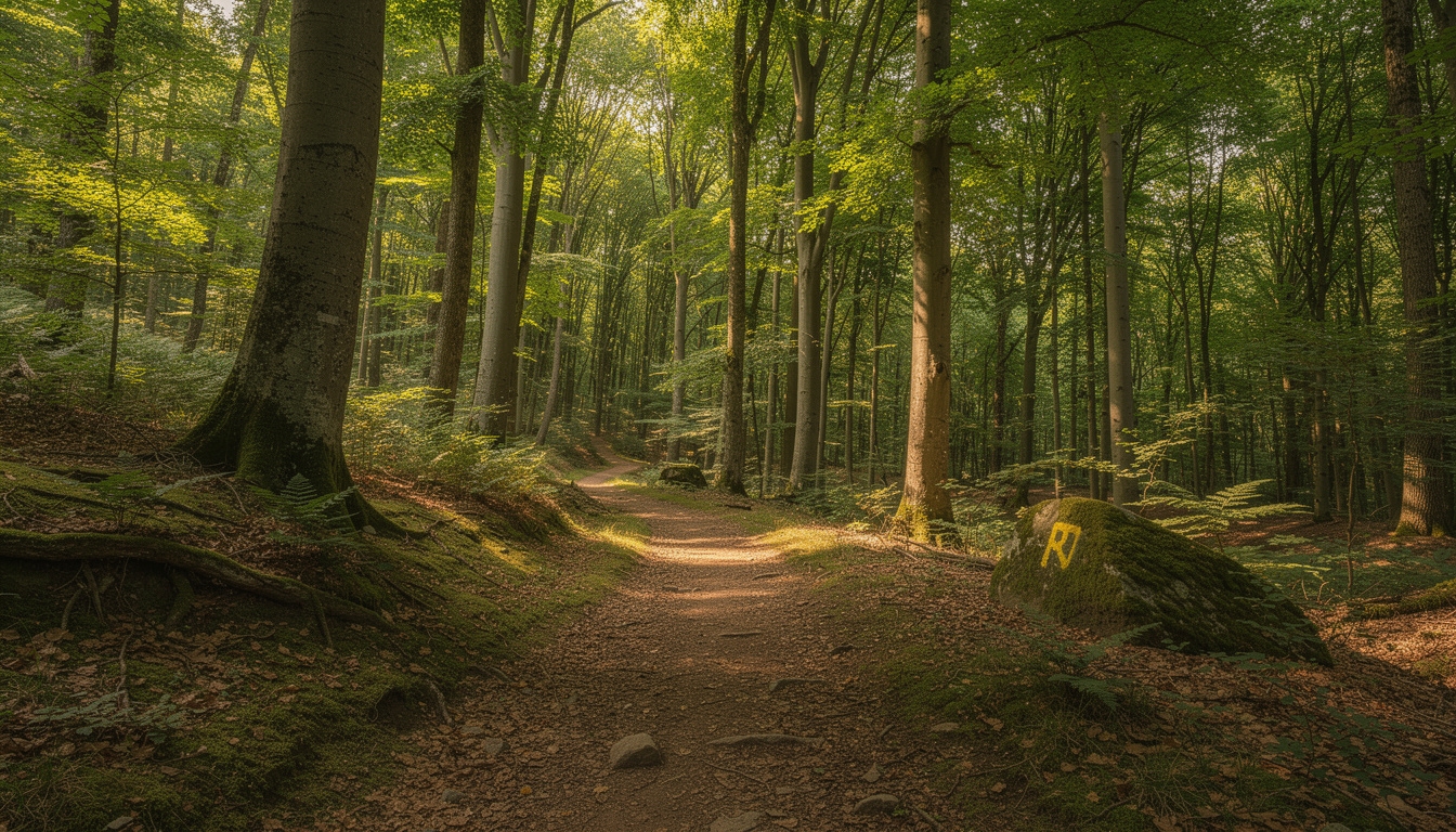 Sentier de randonnée en France